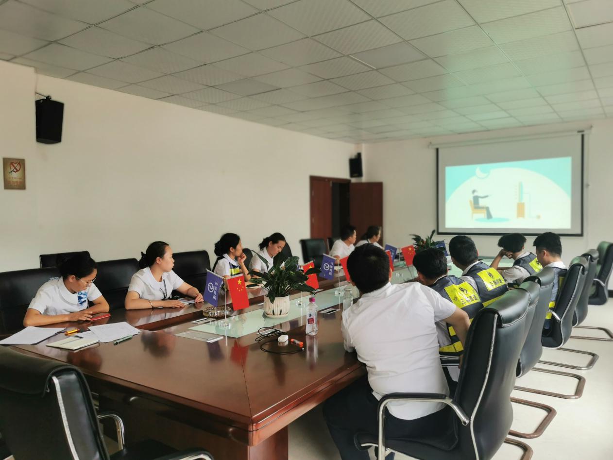 組織公司員工開展宣傳培訓(xùn)活動(dòng)